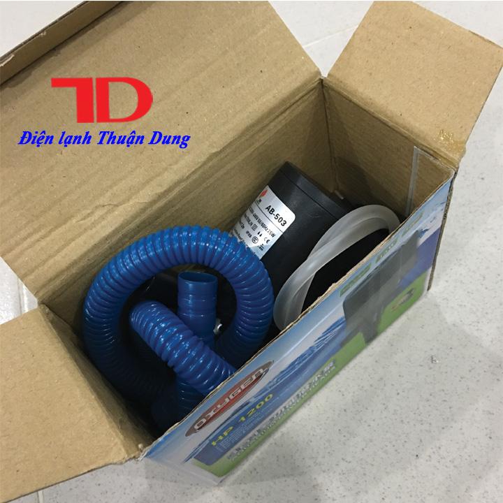 Máy bơm bể cá 25W, Bơm sục bọt bể cá, Bơm chìm sử dụng trong bể cá
