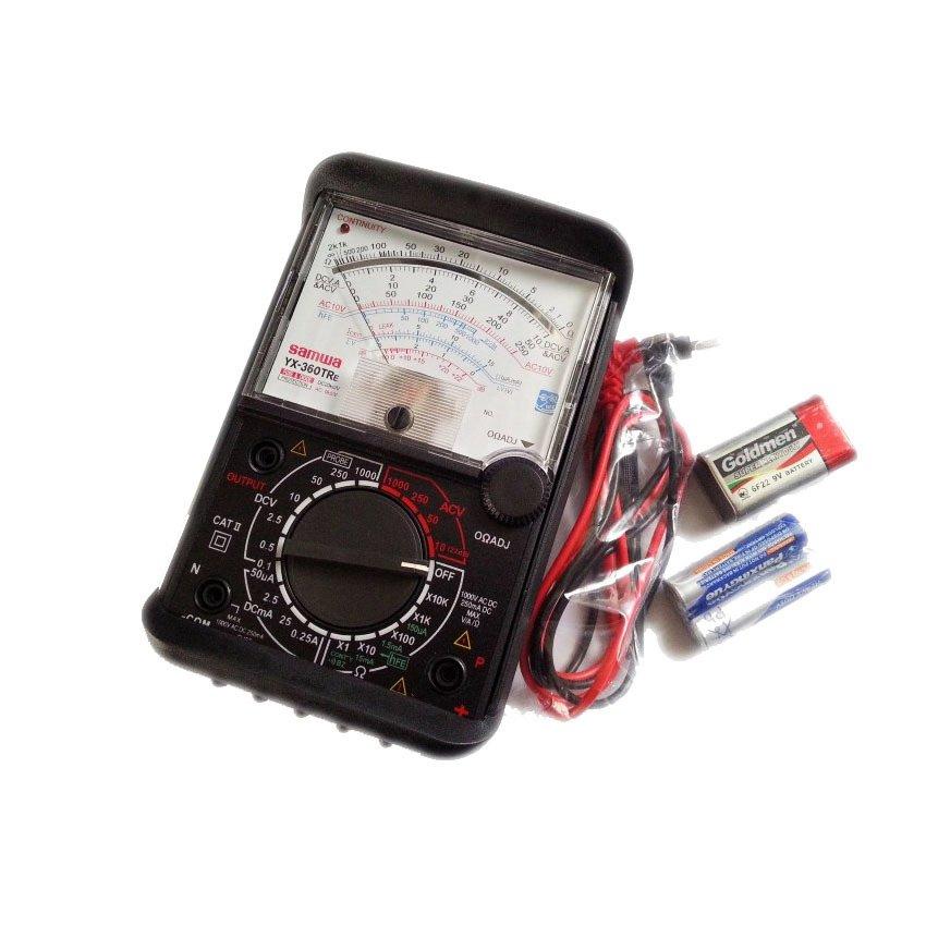 Đồng hồ đo vạn năng kim SAMWA YX-360tr (có bao da và loa báo)