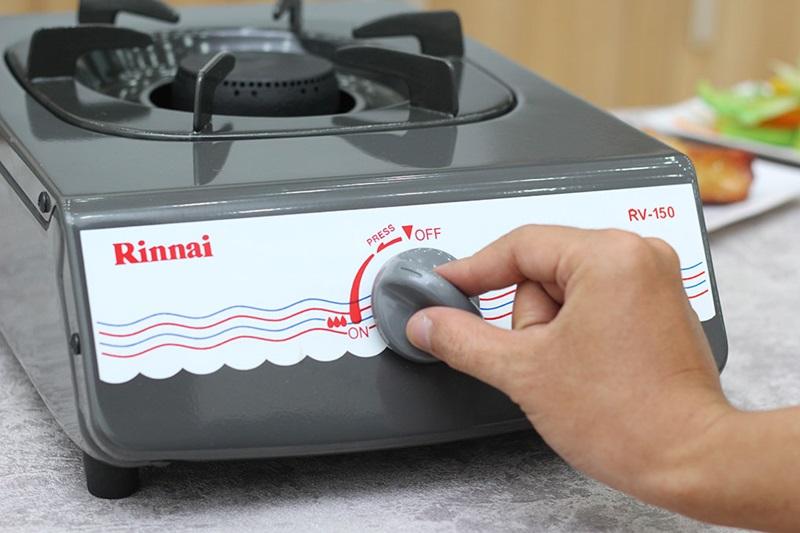 [HCM]Bếp gas dương Rinnai RV-150.(G) (Đen)