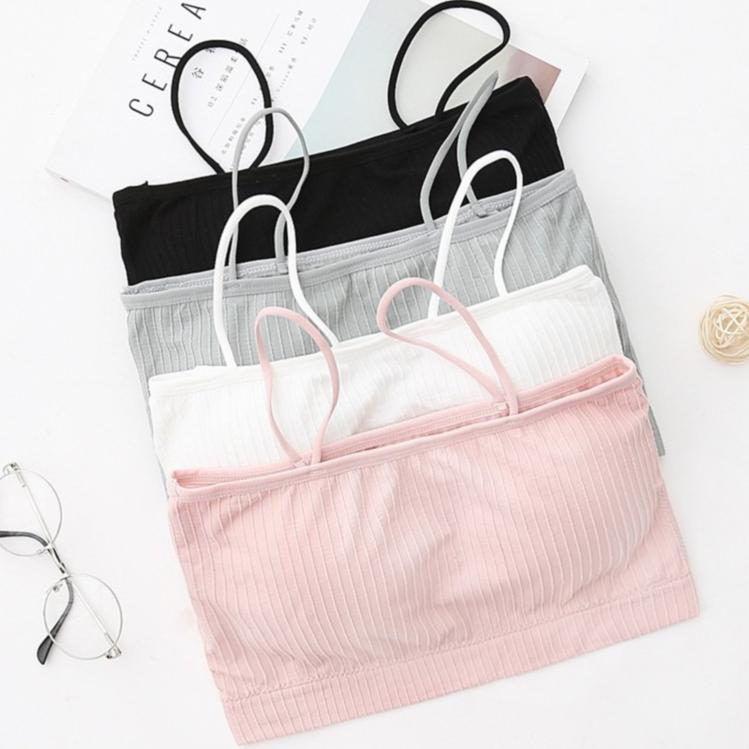 Áo bra quây cotton có đệm ngực - AL25