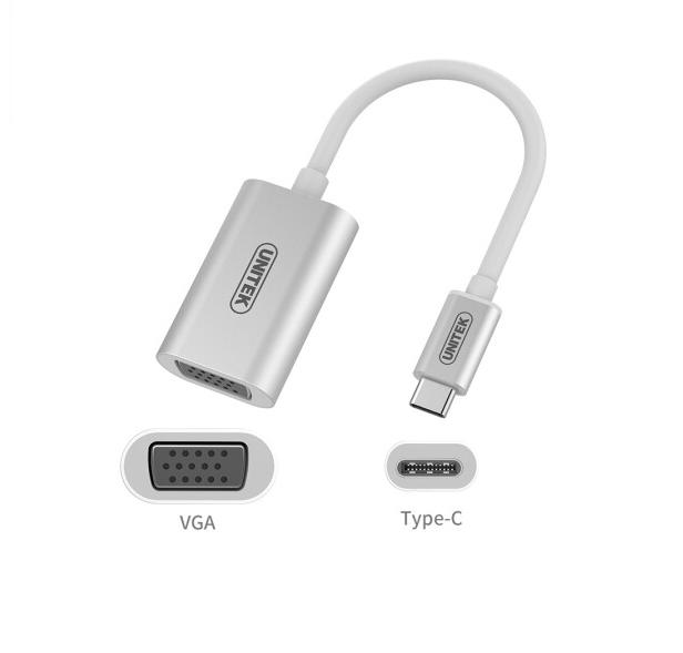 Cáp chuyển USB 3.1 Type-C sang VGA Unitek Y-6315