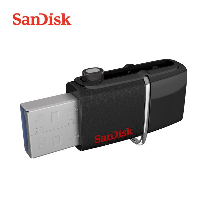 [HCM]USB 3.0 SanDisk Ultra Dual 32GB 150MB/s (Đen) - Phụ Kiện 1986