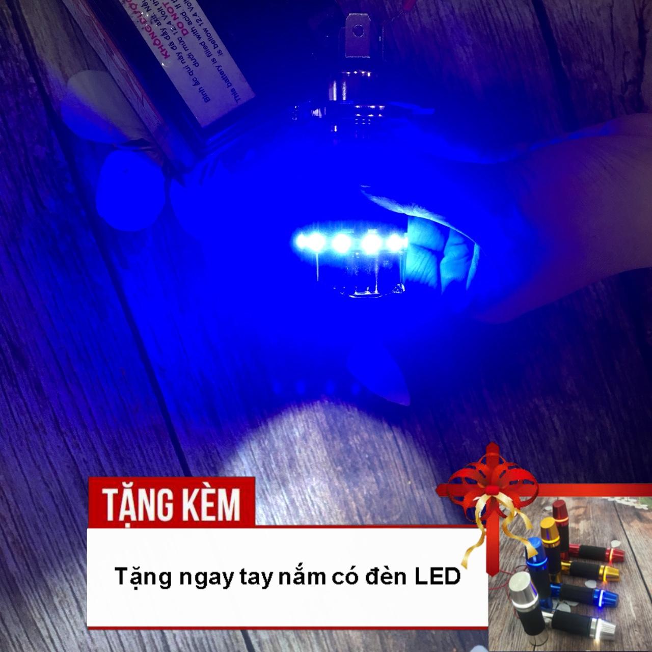 [TẶNG NGAY BAO TAY GÙ XÉO CÓ ĐÈN LED] Siêu đèn LED H4 7 màu thay cho đèn pha siêu sáng, siêu bền mà siêu đẹp A93-CT2