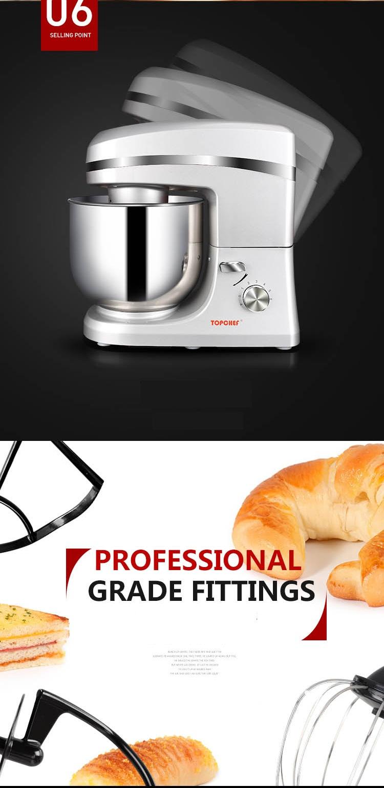 [Trả góp 0%]MÁY ĐÁNH BỘ MÁY TRỘN BỘT 7 LIT TOPCHEF