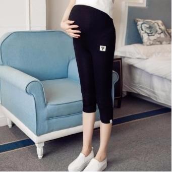 Quần ngố bầu mèo free size (đen)