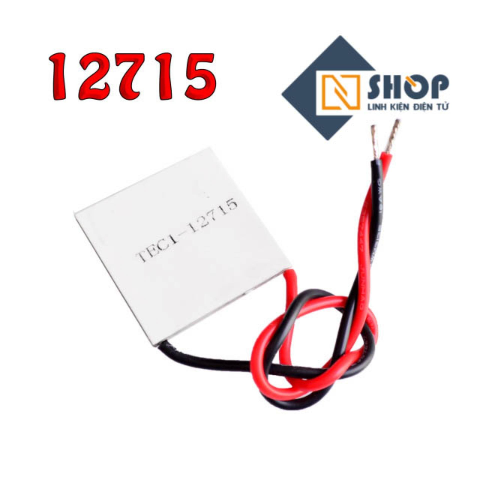 Sò Nóng Lạnh Peltier TEC1-12715 40x40mm