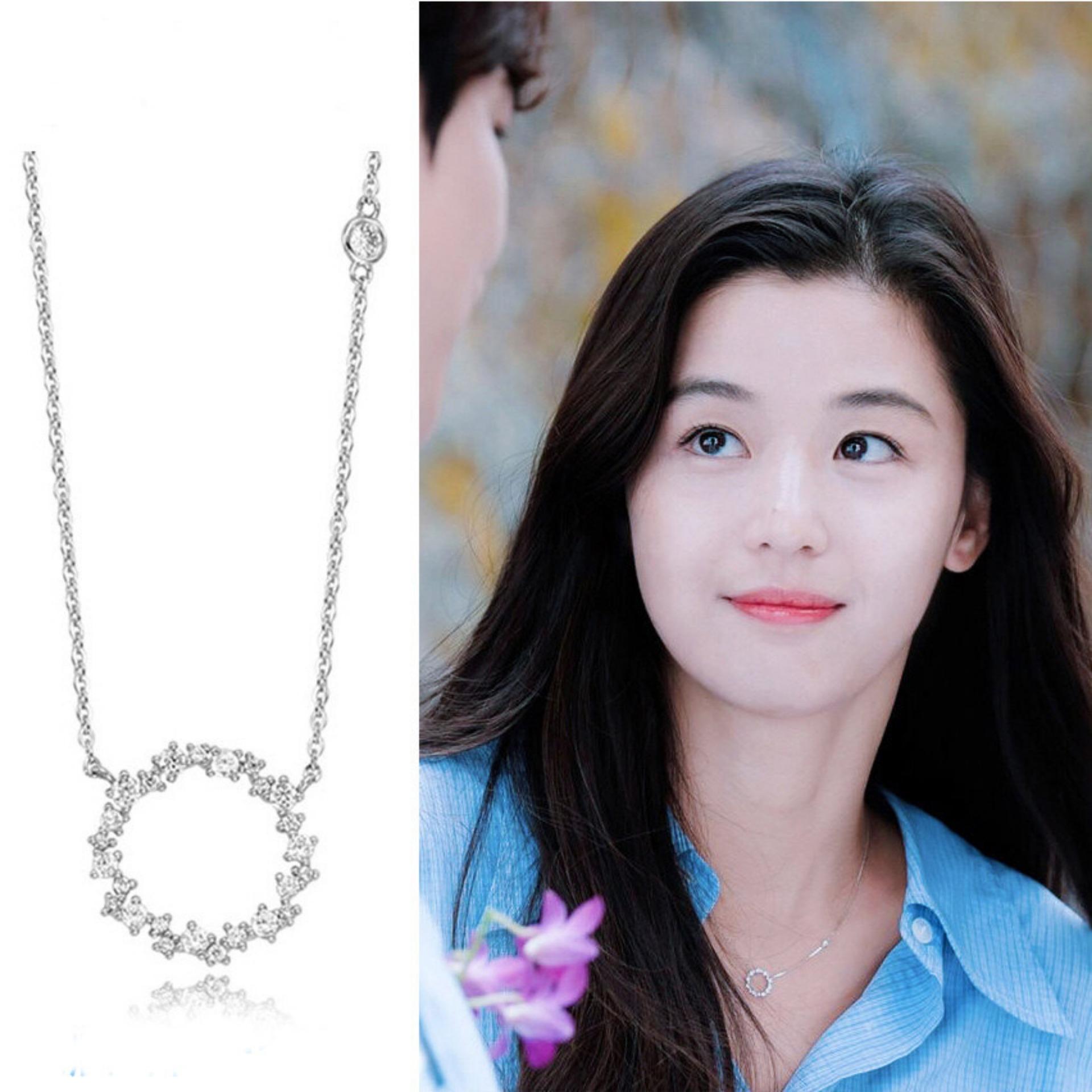 Dây chuyền bạc S925 Mợ Chảnh trong phim Huyền Thoại Biển Xanh