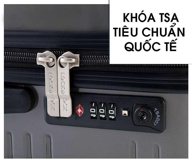 Vali LOCK&LOCK khóa số 930TSA 20inch
