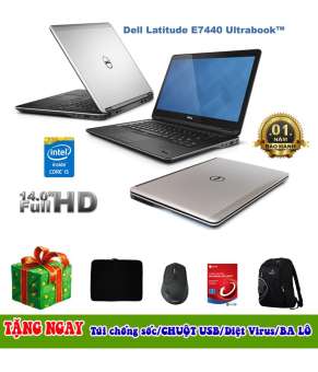 Mua Laptop Dell 7440 i5-4300U 14inch, 4GB, 500GB (Tặng Balo, túi chống sốc, đế tản nhiệt, tai nghe) - Hàng Nhập Khẩu