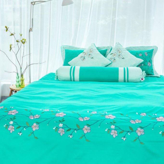 Ga / Drap bọc đệm 200 x 220 cm Grand Cotton cao cấp HQM