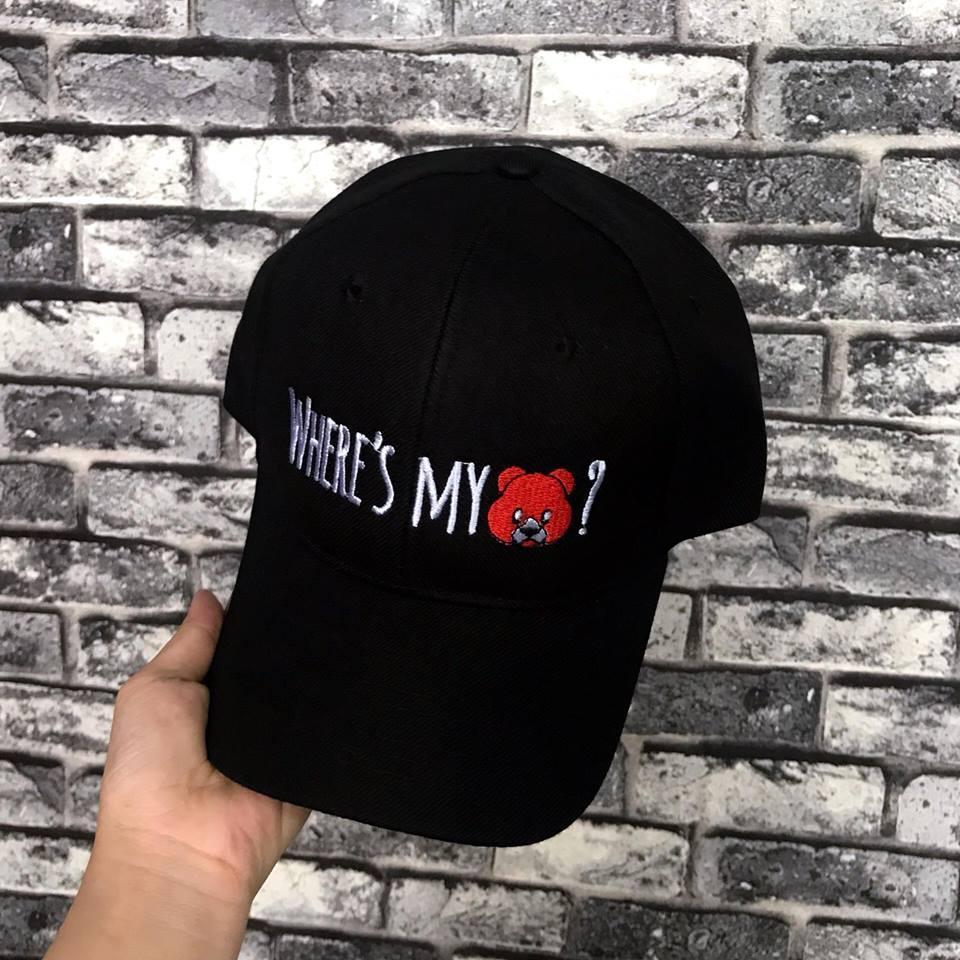 Nón kết thêu logo GẤU ĐỎ