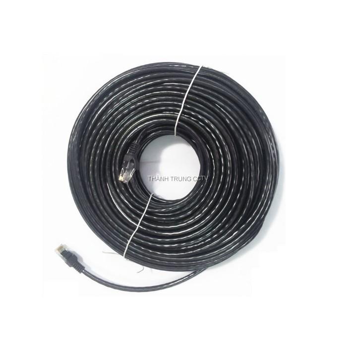 Cáp mạng cat6 ngoài trời dài 50 mét bấm 2 đầu