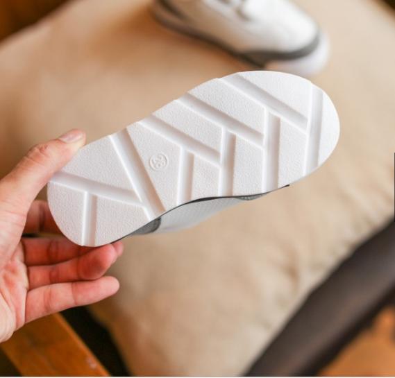 Sneaker Cho Bé Thể Thao Thời Thượng  ( Trắng Xám ) size 22/28