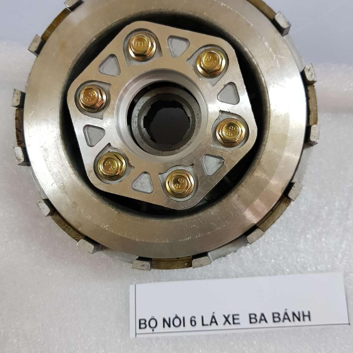 Bộ nồi 6 lá xe ba bánh .