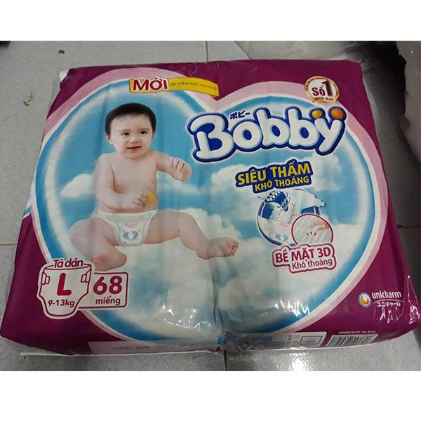 [HCM]Tã dán Bobby Fresh siêu mỏng L68 TA119