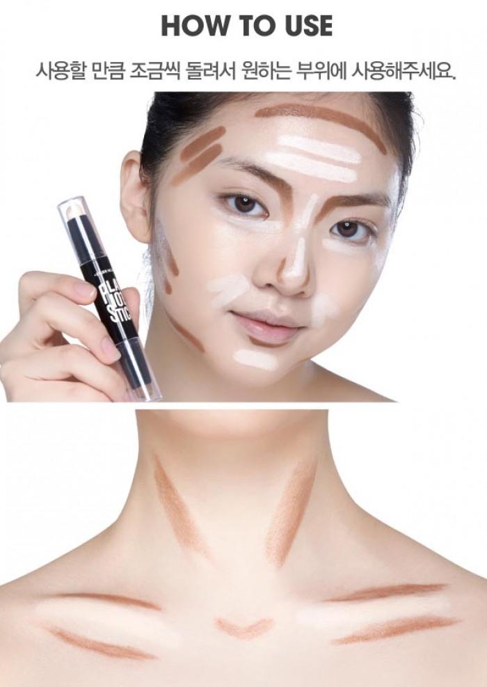 Phấn tạo khối 2 đầu Etude