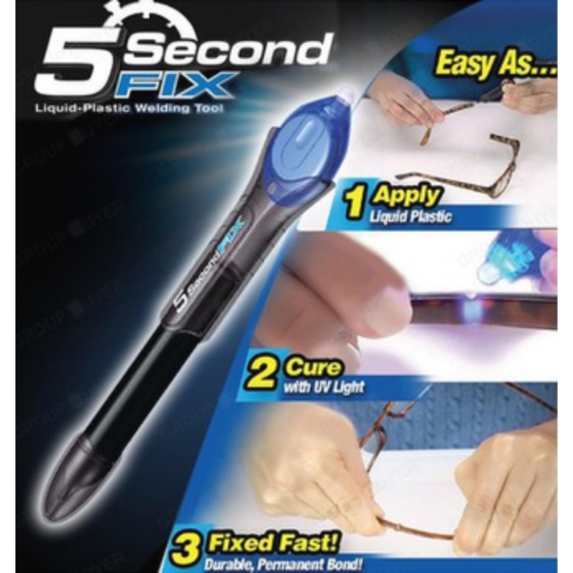 Bộ 2 keo dán đa năng 5 SECOND FIX (Đen)