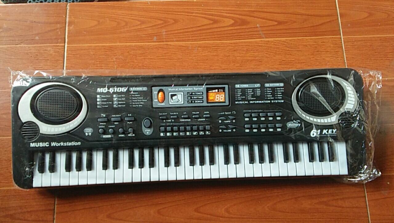Bộ đàn Organ 61 phím MQ-6106 có Micro dành cho trẻ em