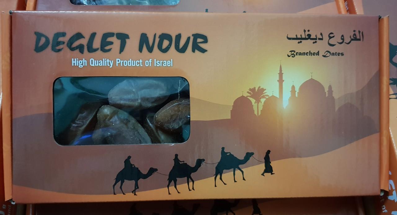 Chà Là Sấy Khô Nguyên Cành Deglet Nour Nhập Khẩu 500g