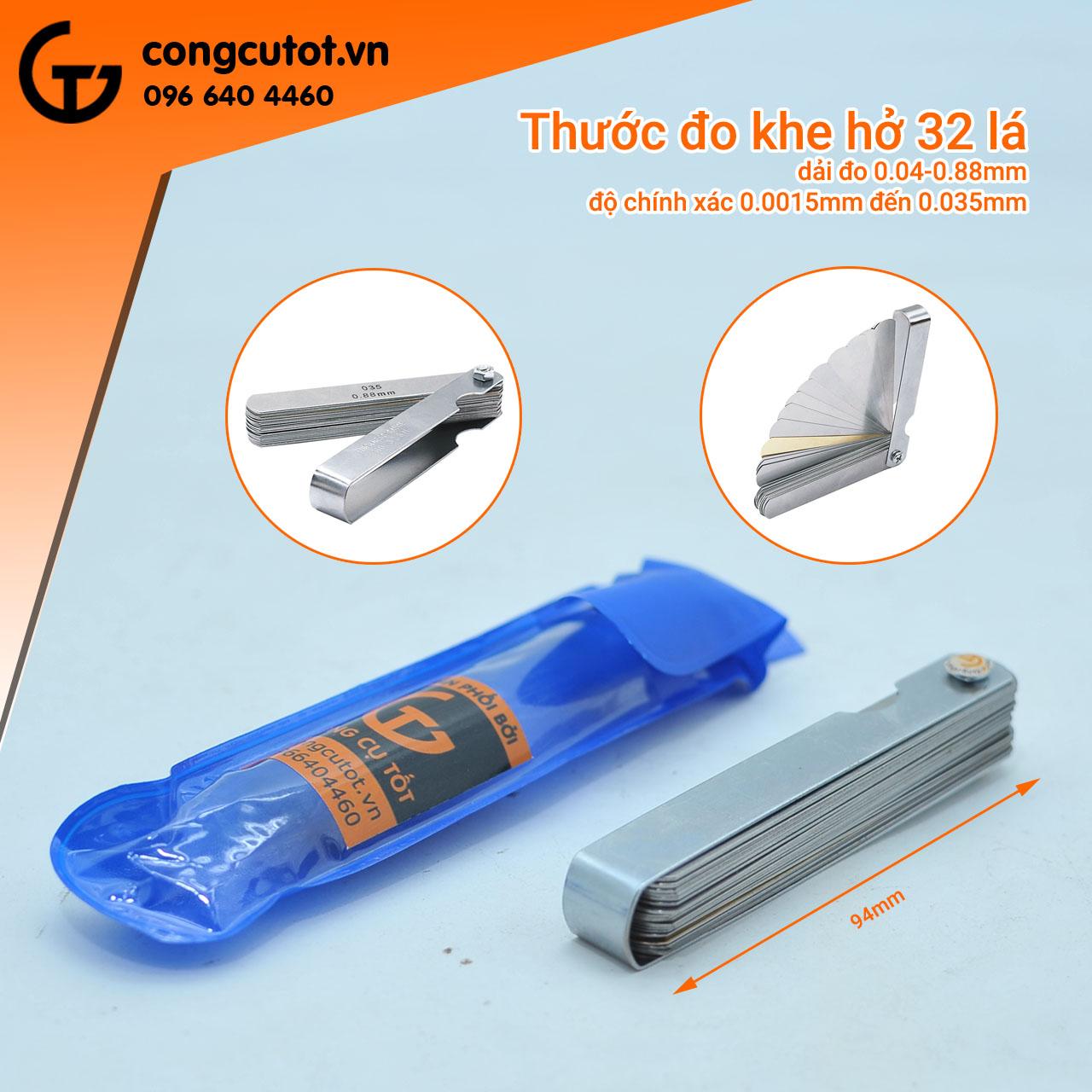 Thước đo khe hở 32 lá