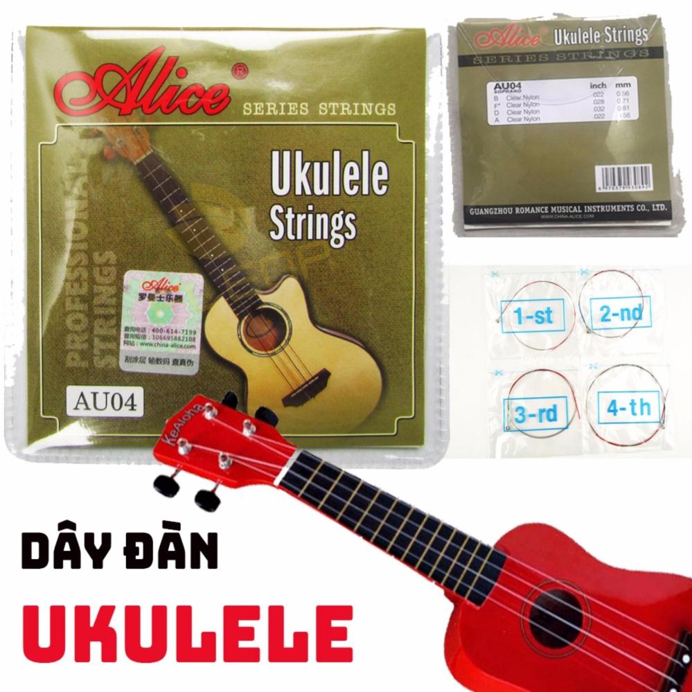[HCM]Dây Đàn Ukulele Alice-A04 Loại Tốt
