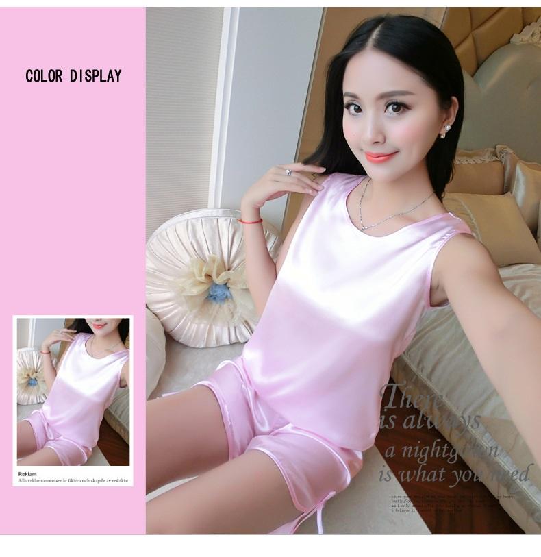 [HCM]Bộ Ngủ Nữ Phi Lụa Kiểu Đơn Giản CDANP06 chất phi mềm mịn