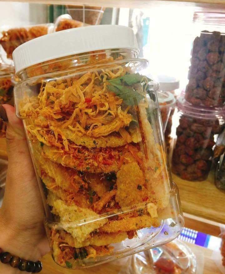 ( GIÁ SỈ ) Sỉ 5 HỦ TO Cơm cháy lắc khô gà siêu ngon ( 500g/ hủ) rẻ, chất lượng, đảm bảo ngon, combo, ăn vặt, dạo