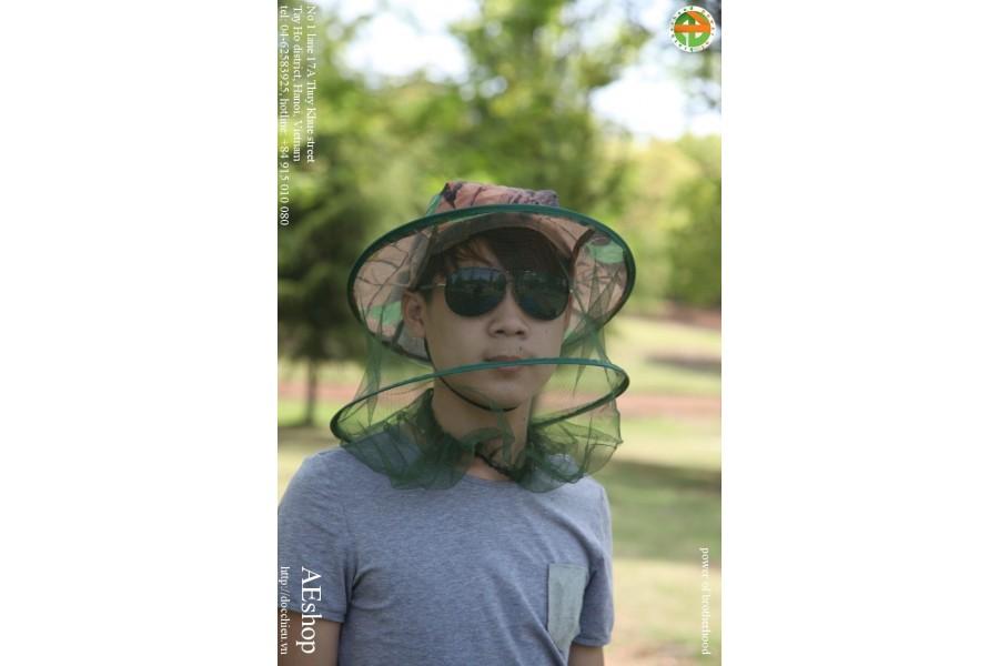 Mũ lưới chống côn trùng , ong, muỗi ...