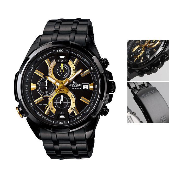 [HCM]ĐỒNG HỒ NAM CASIO EDIFICE EF-536BK -1A9V