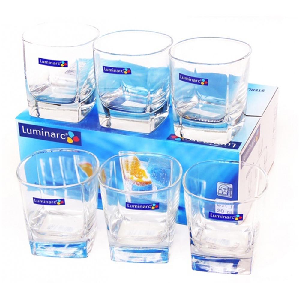 Bộ 6 ly thủy tinh thấp luminarc sterling 300ml g2564