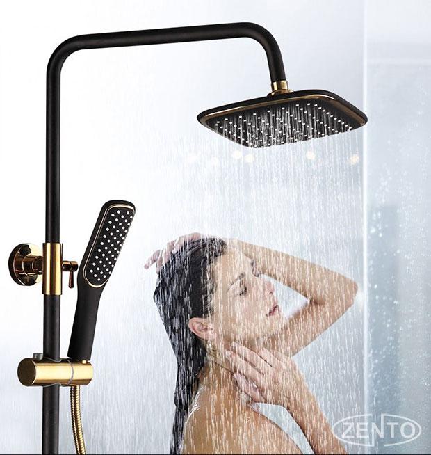 COMBO SEN CÂY, VÒI LAVABO VINTAGE B-G ZENTO KM105