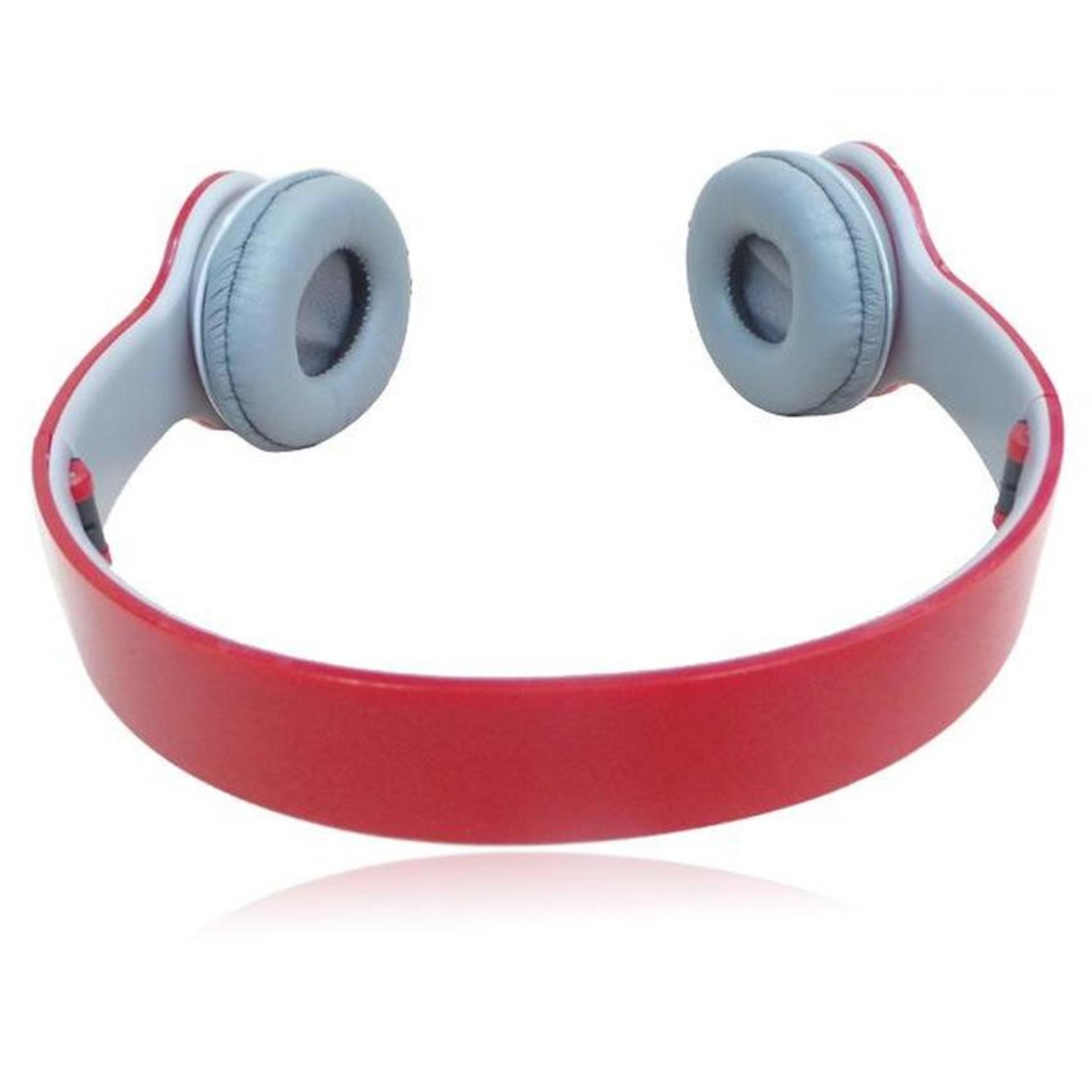 [HCM]tai nghe chụp tai stereo headset (đỏ)
