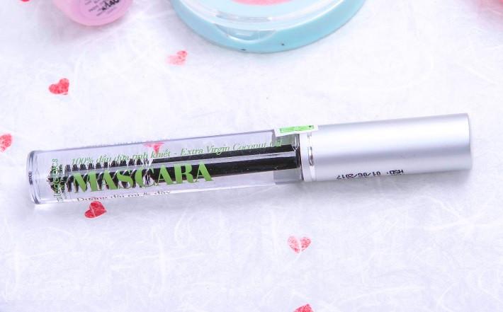 mascara dầu dừa dưỡng mi Milaganics 5ml