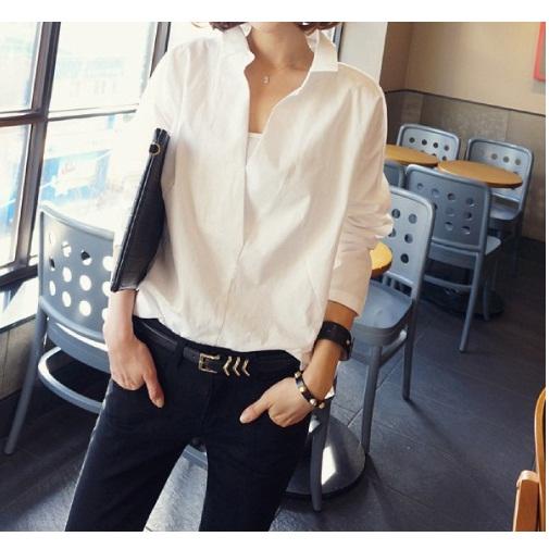 Hàng Nhập : ÁO SƠ MI PHỐI REN, PHOM RỘNG – AK 013