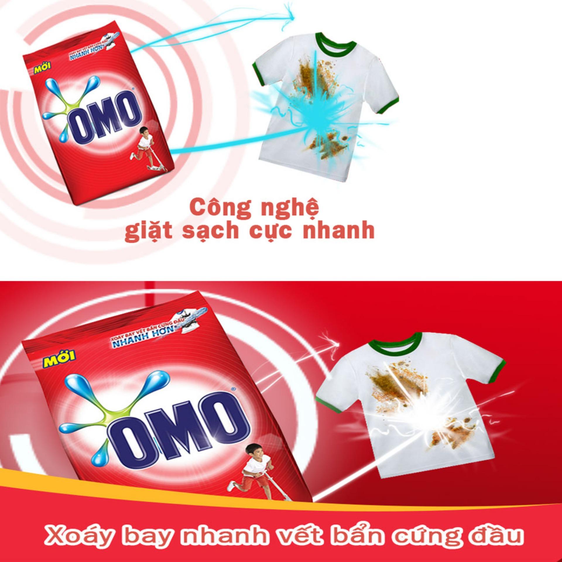 Bột Giặt OMO Comfort Tinh Dầu Thơm ( Vàng )Túi 5,3Kg
