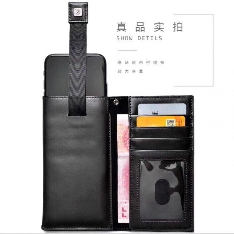 Bao da kèm ví cao cấp cho điện thoai iphone
