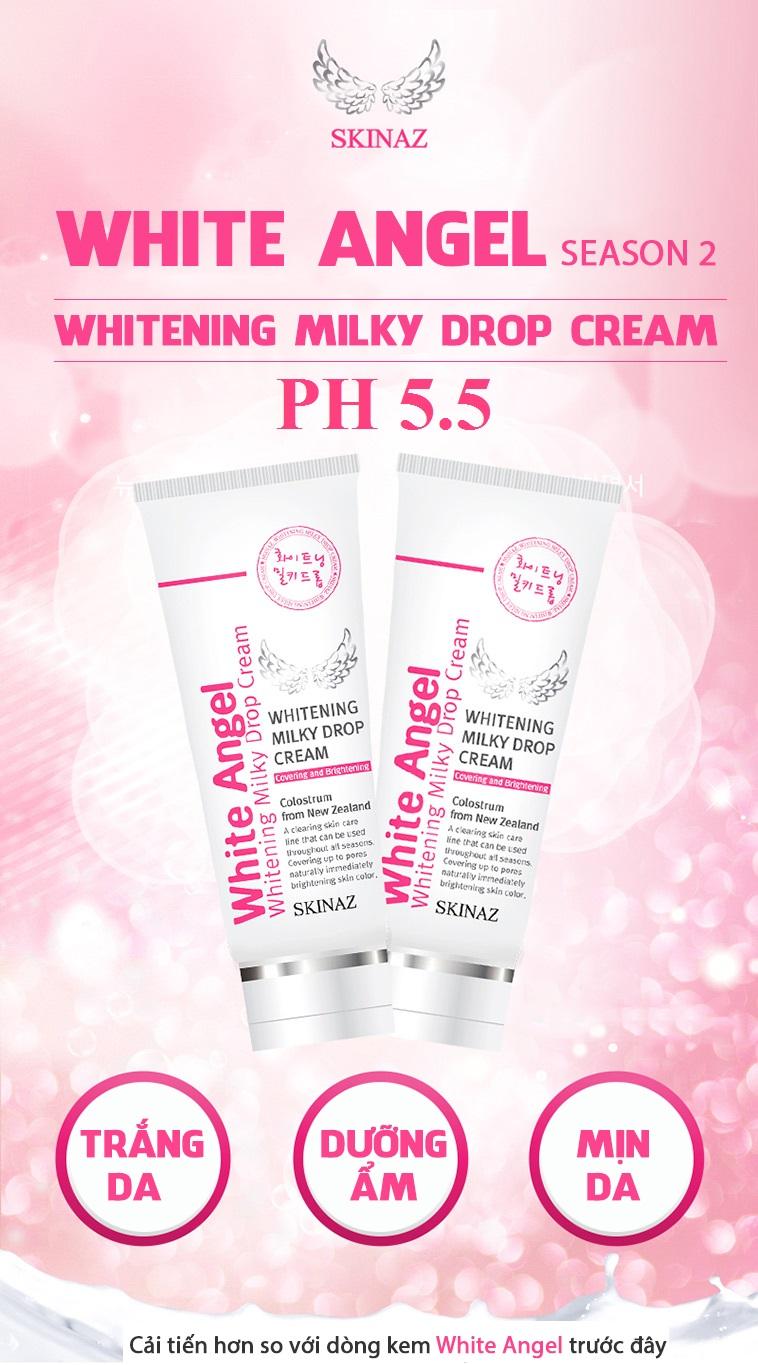 Kem dưỡng trắng da White Angel Skinaz