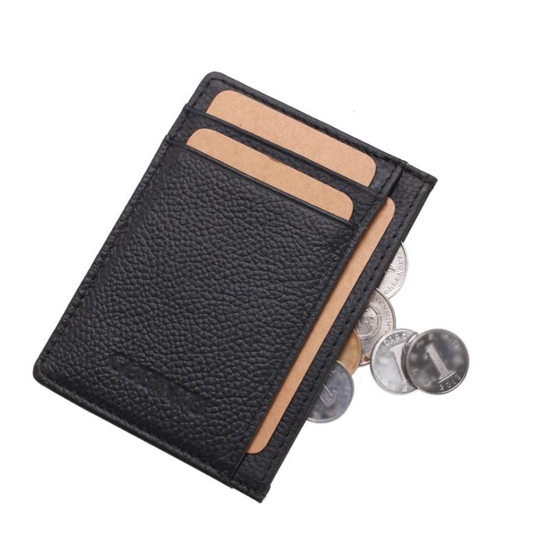 Ví đựng thẻ nhiều ngăn G115 bằng da bò thật