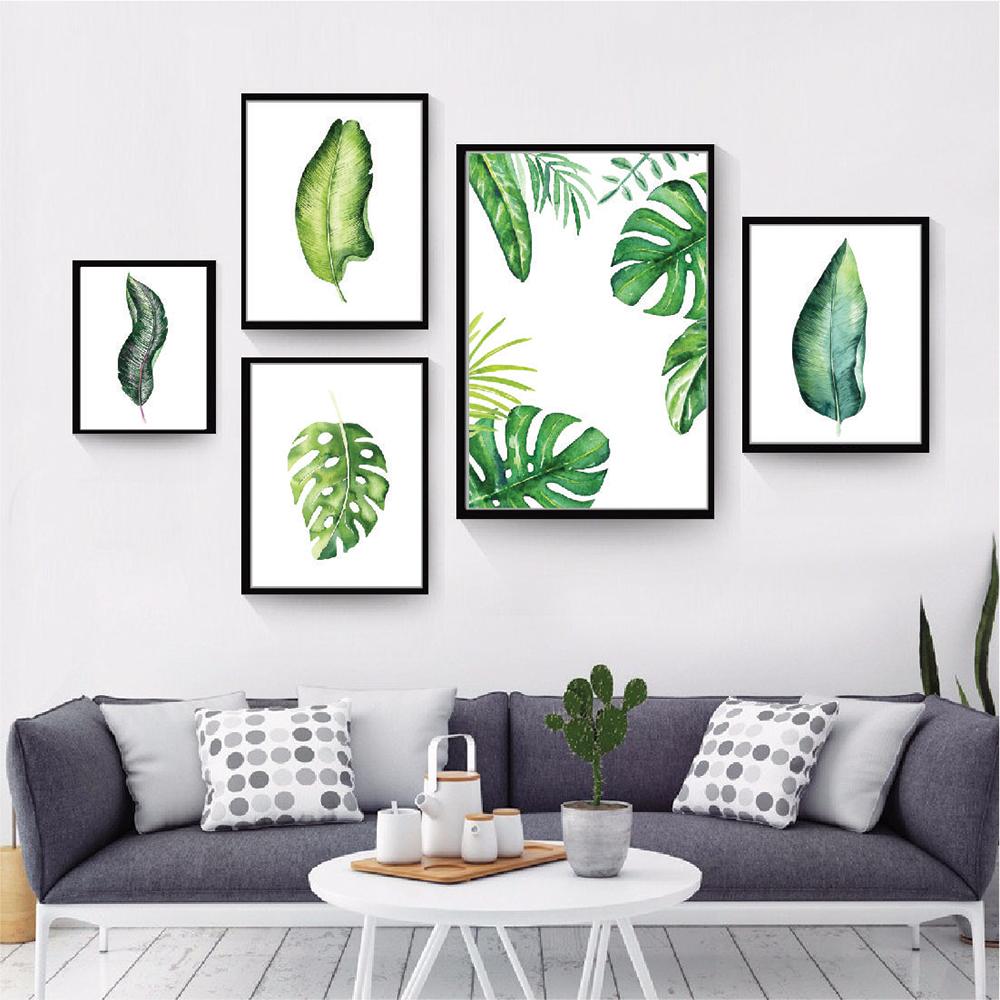 Set tranh canvas TROPICAL LEAVES