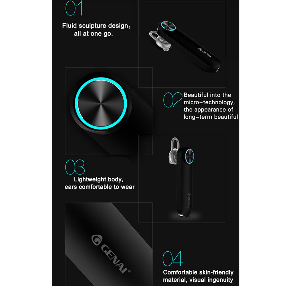 Tai Nghe Bluetooth GENAI blue 8 Pro thế hệ mới