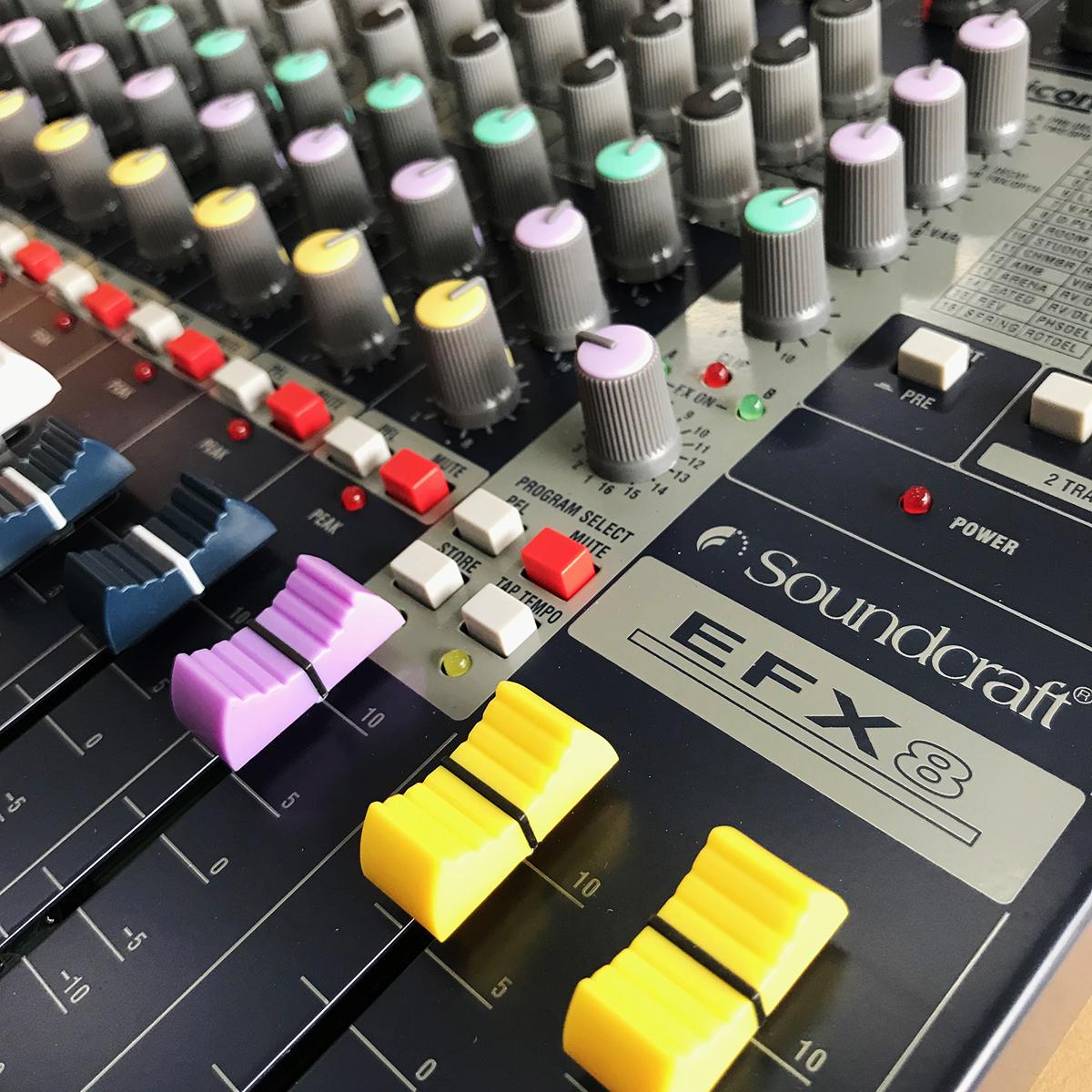 [Trả góp 0%]MIXER CAO CẤP CHẤT ÂM CHUẨN SOUNDCARF EFX8