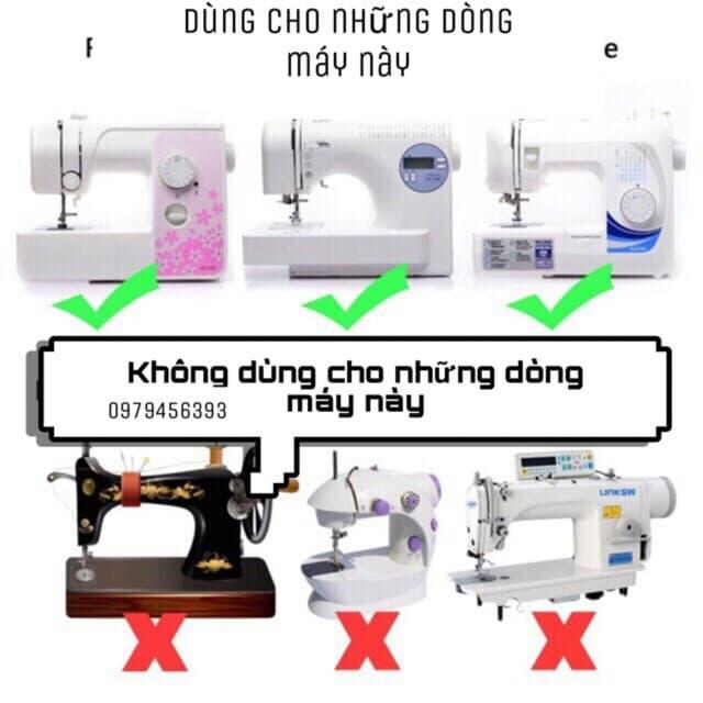 chân vịt đơm cúc máy may gia đình