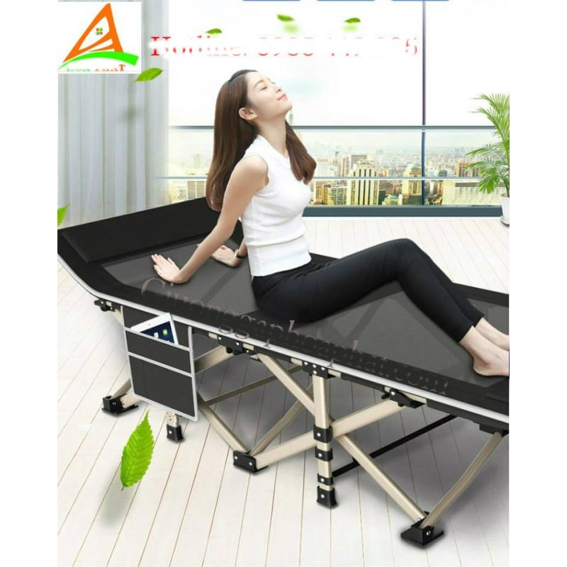 GIƯỜNG GẤP DU LỊCH NIKITA TT03, MẪU 2018