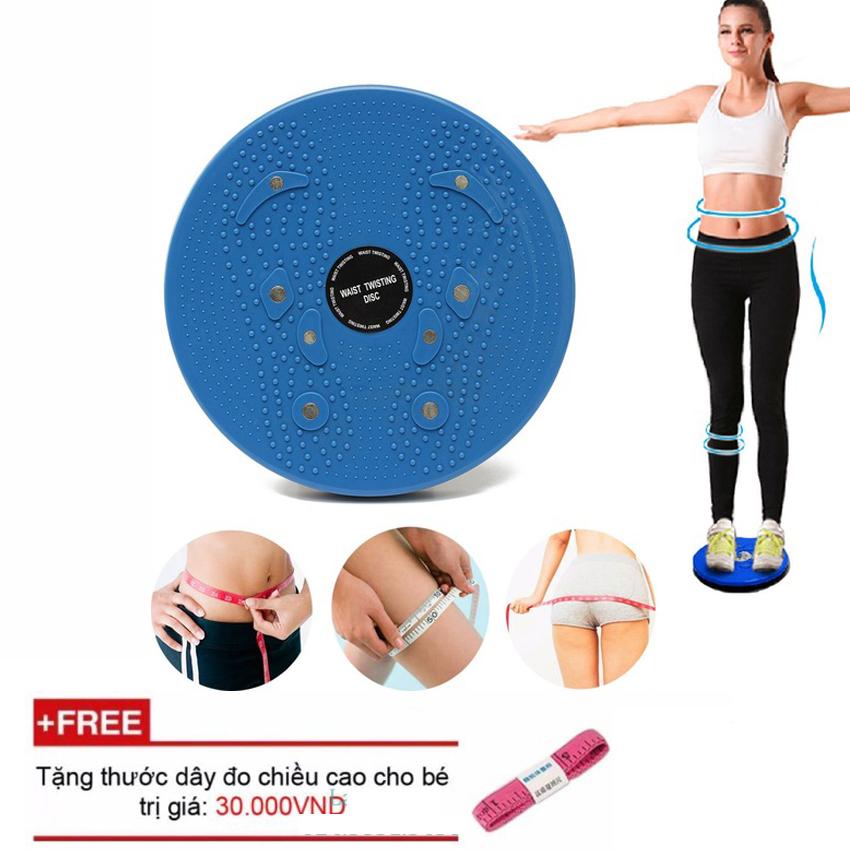 Đĩa xoay eo giảm cân 360 độ cho vòng eo con kiến + [TẶNG THƯỚC DÂY DÀI 1.5M]
