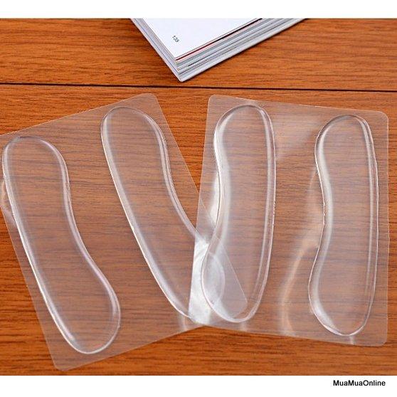 Set 2 Miếng Lót Sau Giày Silicon Cao Cấp