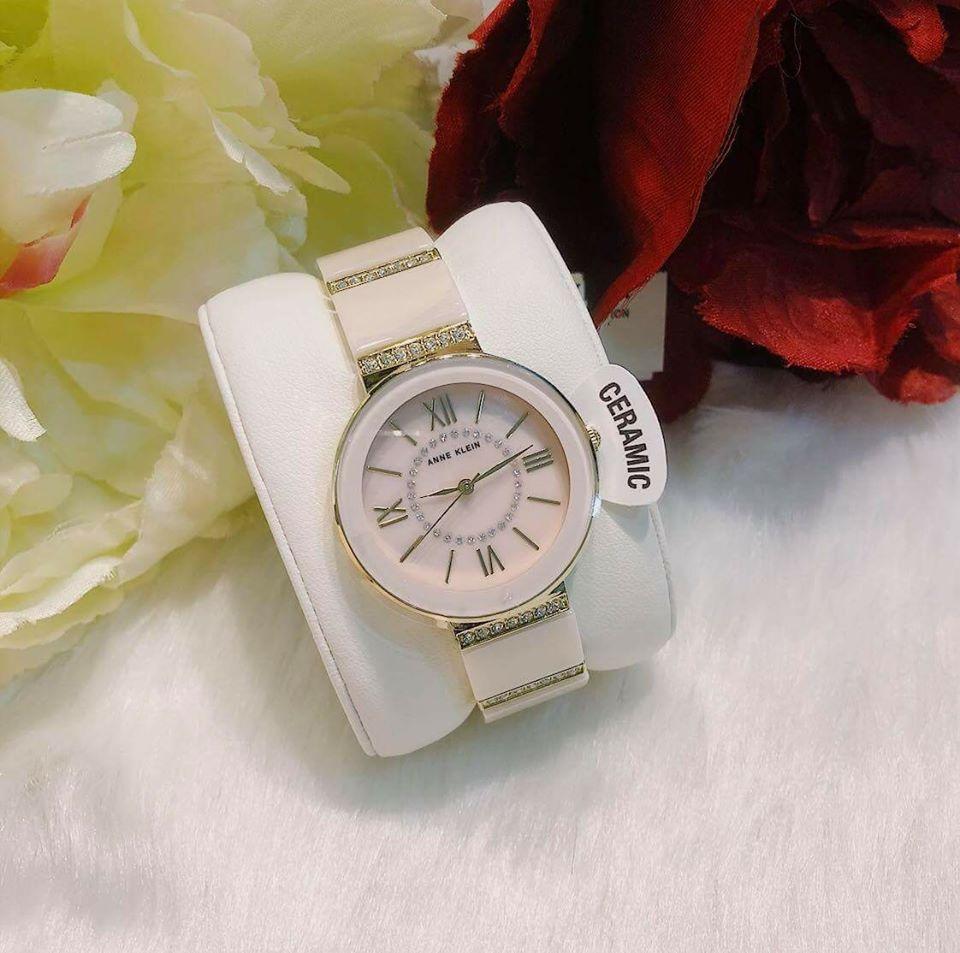 Đồng hồ Anne Klein Ceramic Swarovski