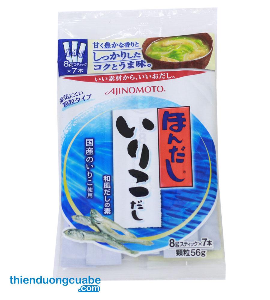 Hạt nêm cá cơm ajinomoto nhật bản 8g 7 gói