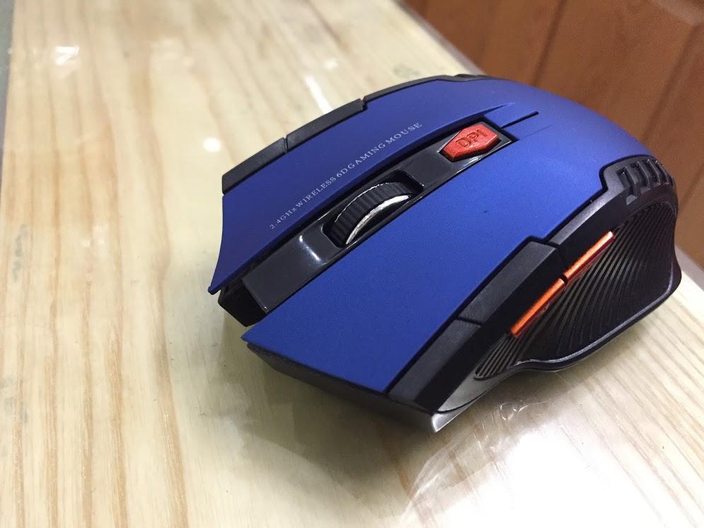 Chuột Chơi Game Không Dây DPI D6 Wireless Gaming Mouse