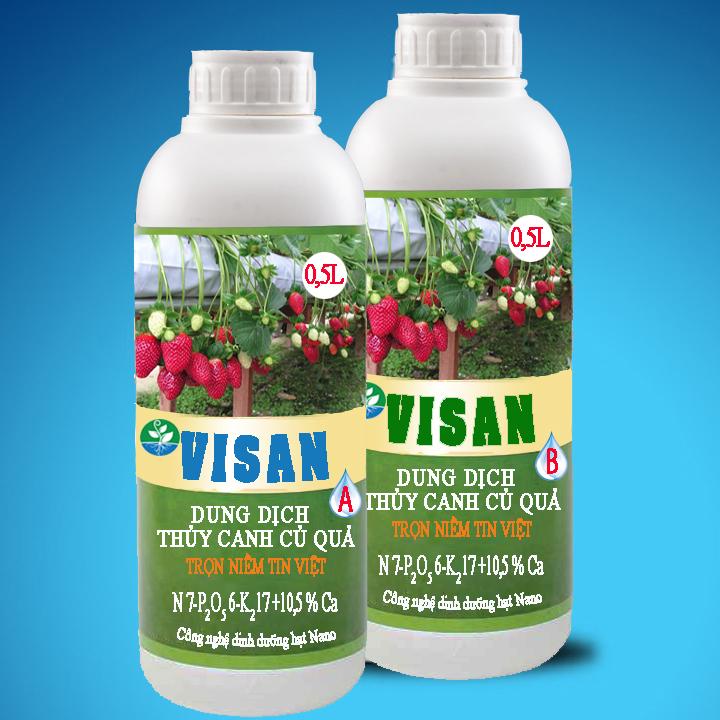 Phân bón | Dung dịch thủy canh chai pha củ quả 250lit 1200ppm KM