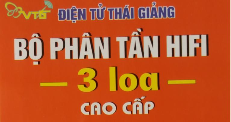 Mạch phân tần 3 loa cao cấp